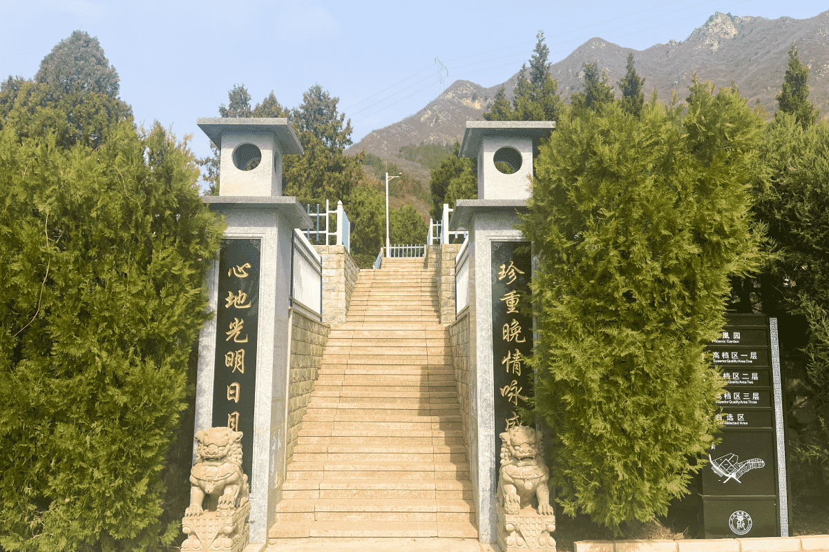 景仰园陵园官网园区环境图